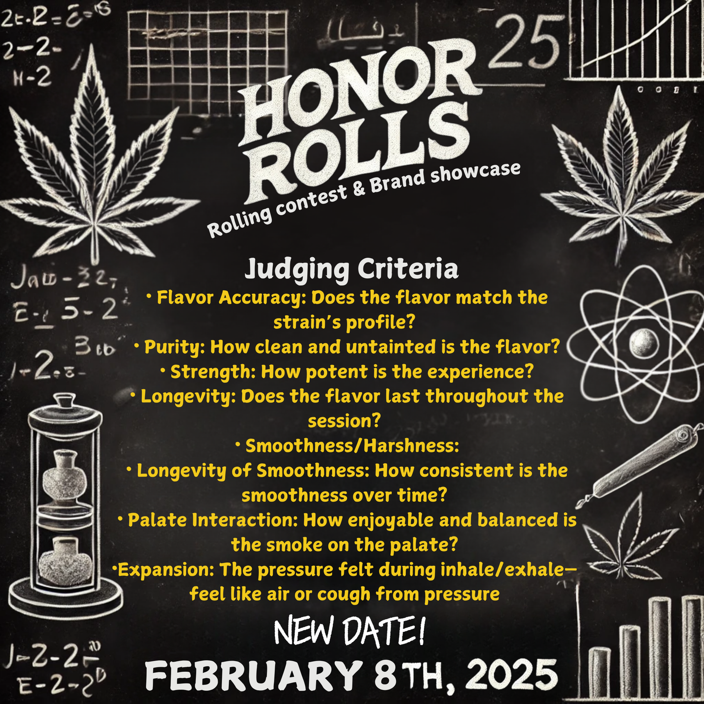 Honor Rolls: Rolling Contest & Brand Showcase